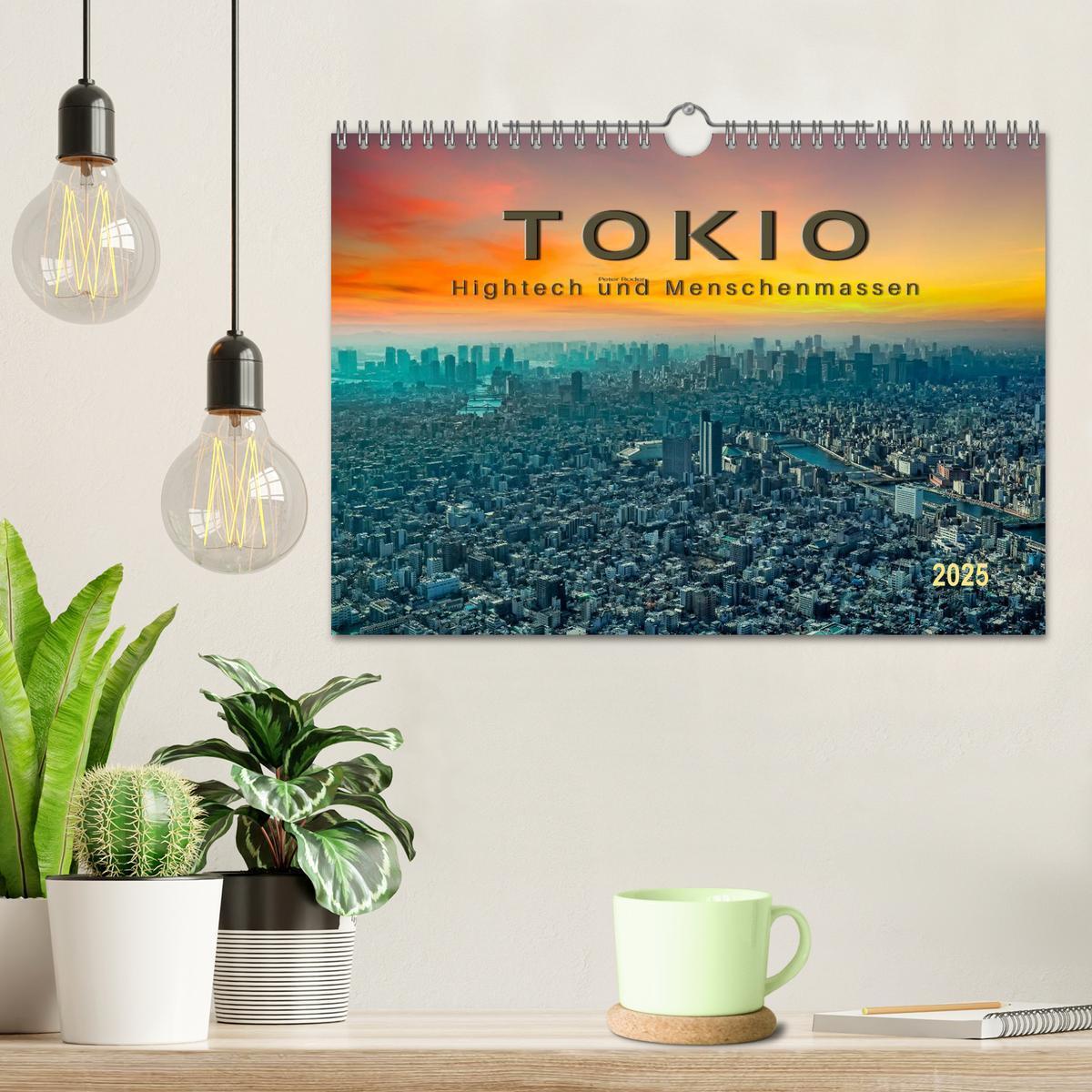 Bild: 9783435582303 | Tokio - Hightech und Menschenmassen (Wandkalender 2025 DIN A4...