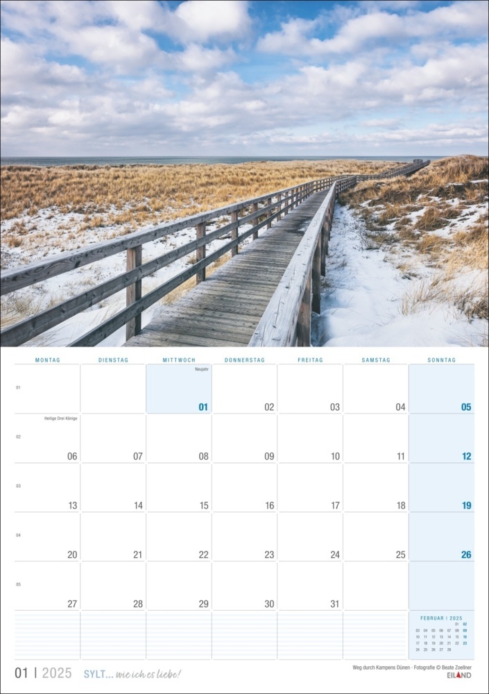 Bild: 9783964023438 | Sylt ... wie ich es liebe Kalender 2025 | Kalender | 13 S. | Deutsch