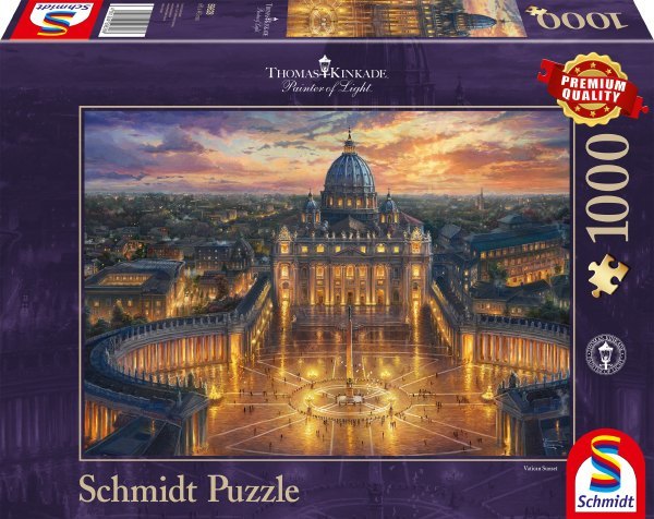 Cover: 4001504596286 | Vatikan (Puzzle) | Thomas Kinkade | Spiel | In Spielebox | 59628