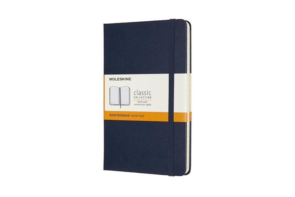 Cover: 8058647626666 | Moleskine Notizbuch Medium, Liniert, Saphir | Moleskine | Notizbücher