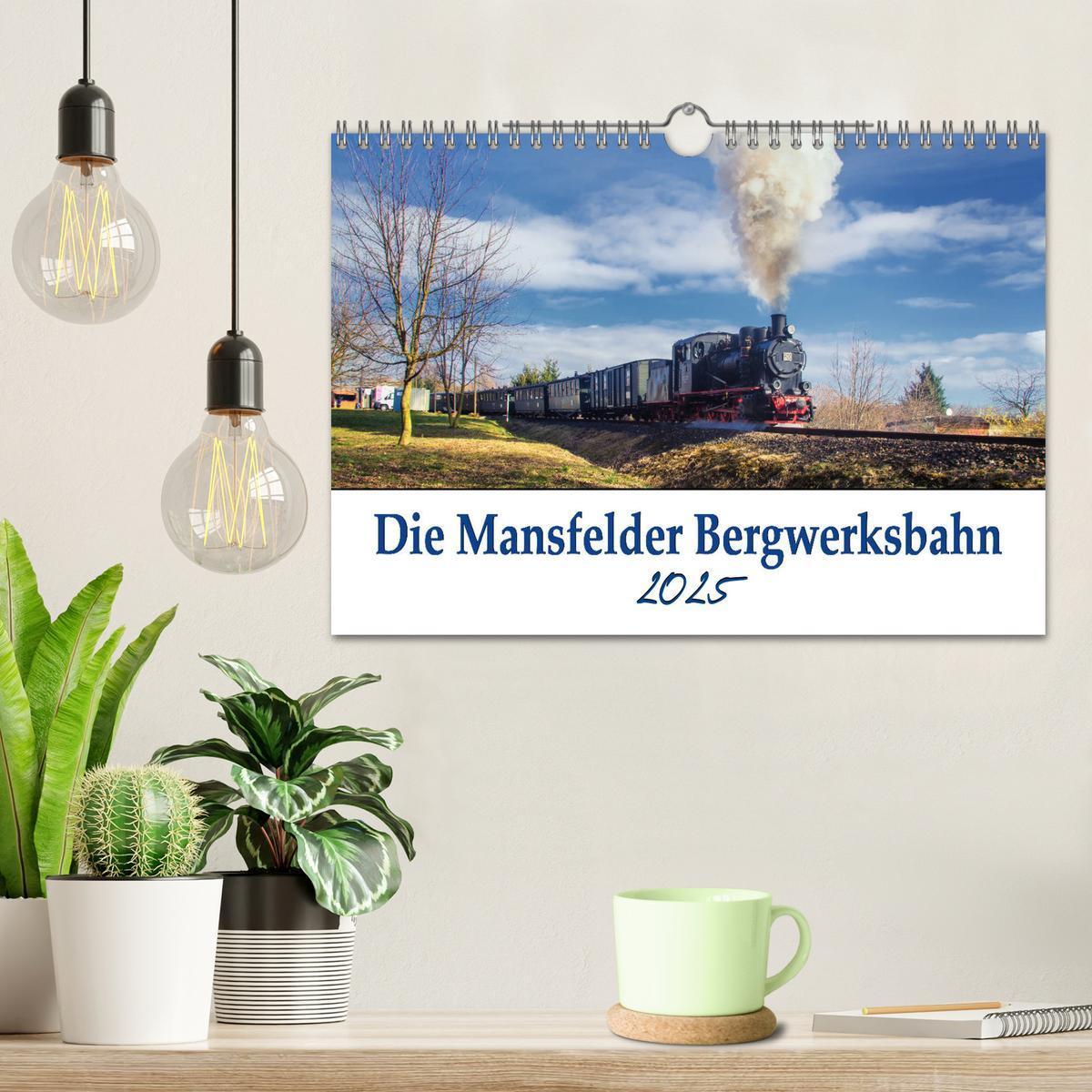 Bild: 9783435217847 | Die Mansfelder Bergwerksbahn (Wandkalender 2025 DIN A4 quer),...