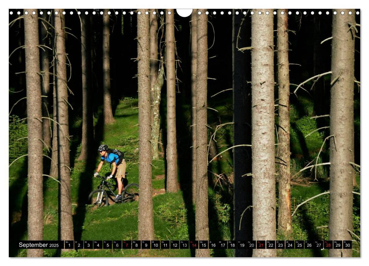 Bild: 9783435833511 | Mountainbike Spirit 2025 (Wandkalender 2025 DIN A3 quer), CALVENDO...