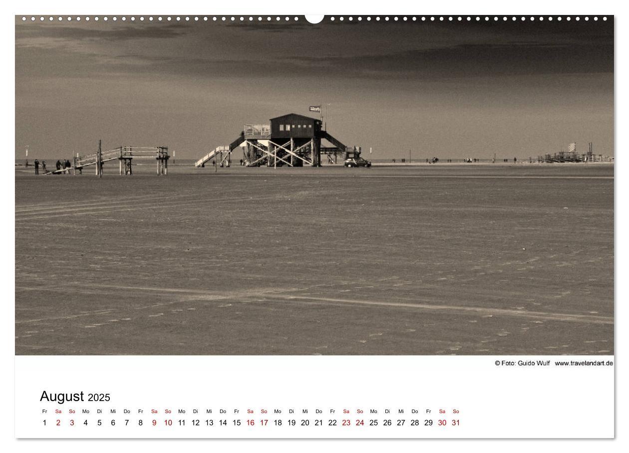 Bild: 9783435437856 | Sankt Peter-Ording. Ein Traum an der Nordsee (Wandkalender 2025 DIN...