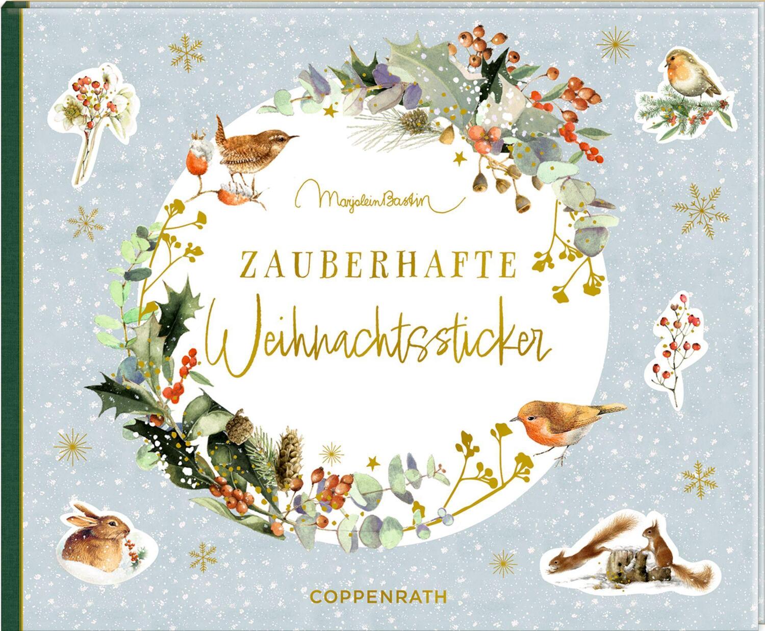 Cover: 4050003956343 | Stickerbuch - Zauberhafte Weihnachtssticker | Marjolein Bastin | Buch