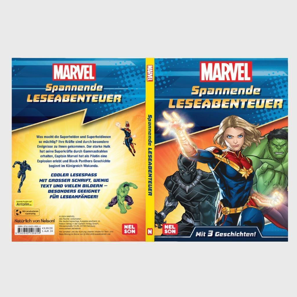 Bild: 9783845126814 | Marvel: Spannende Leseabenteuer | Buch | MARVEL | 64 S. | Deutsch