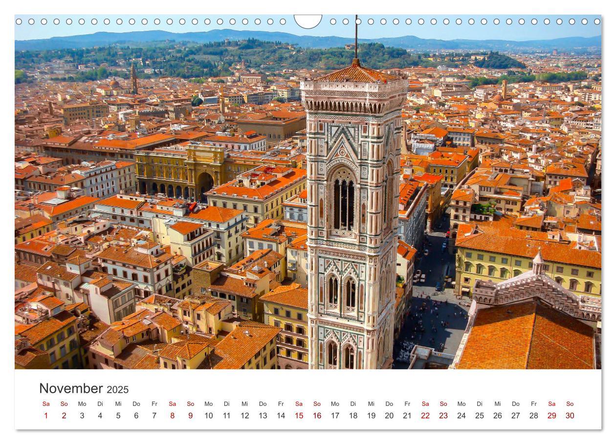 Bild: 9783383936074 | Florenz - In der Stadt der Medici. (Wandkalender 2025 DIN A3 quer),...