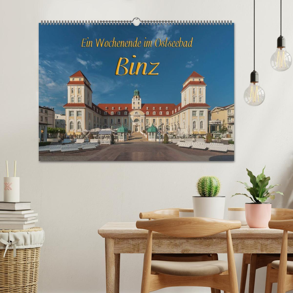 Bild: 9783435485796 | Ein Wochenende im Ostseebad Binz (Wandkalender 2025 DIN A2 quer),...