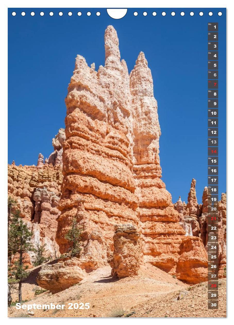 Bild: 9783435973507 | BRYCE CANYON Natur Pur (Wandkalender 2025 DIN A4 hoch), CALVENDO...