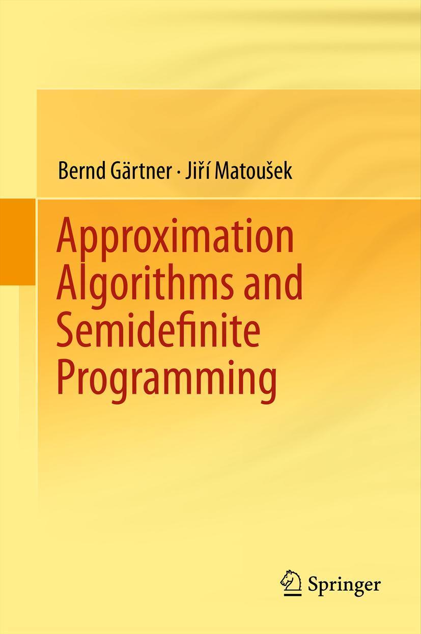 Cover: 9783642220142 | Approximation Algorithms and Semidefinite Programming | Buch | xi