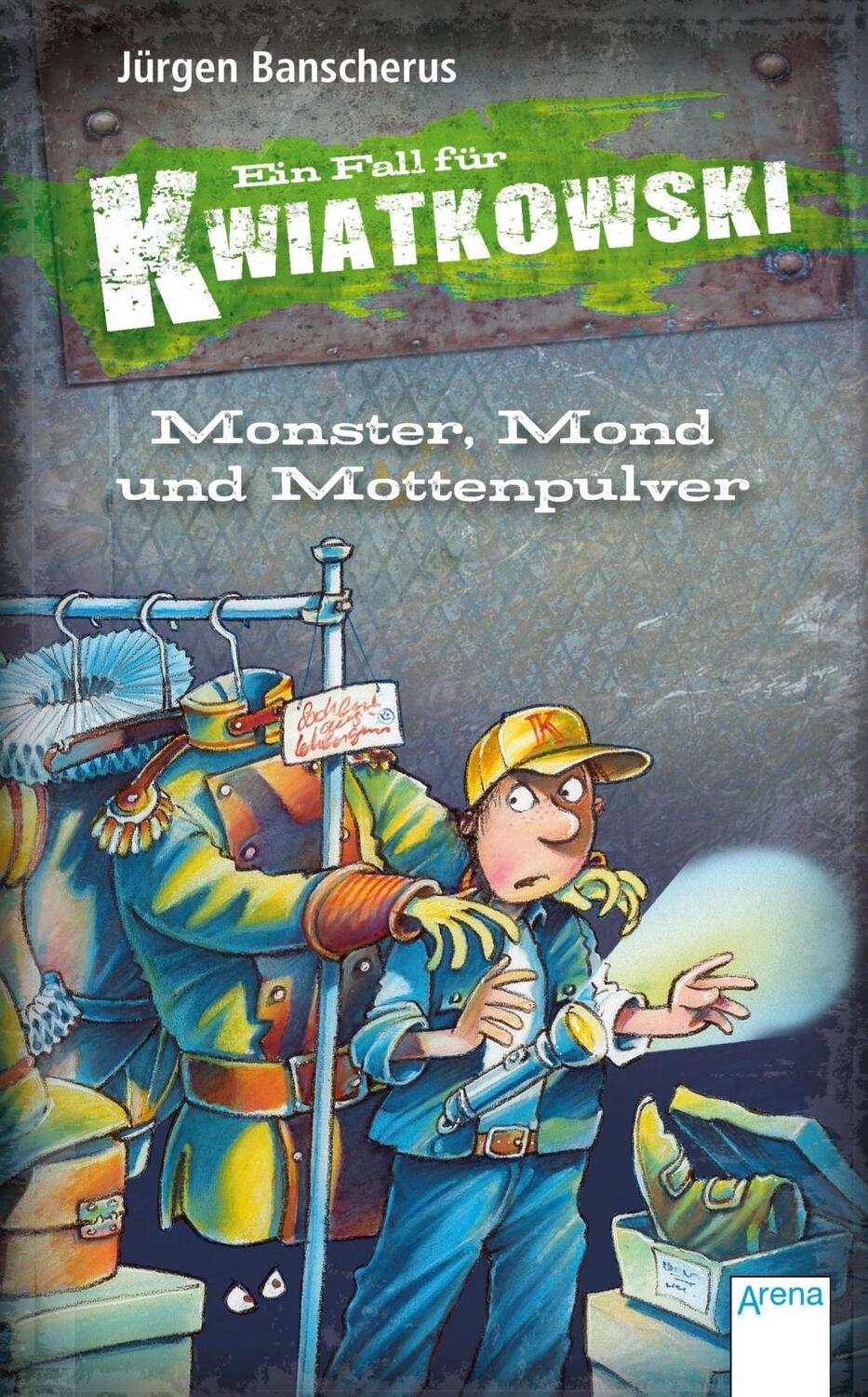 Cover: 9783401703633 | Ein Fall für Kwiatkowski. Monster, Mond und Mottenpulver | Banscherus