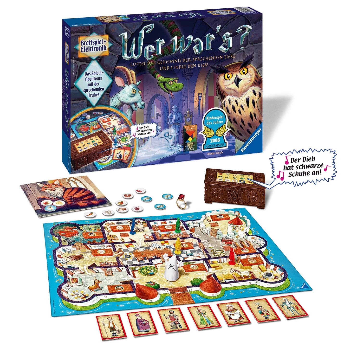 Bild: 4005556218547 | Wer war's? | Reiner Knizia | Spiel | Spiel | 21854 | Deutsch | 2007