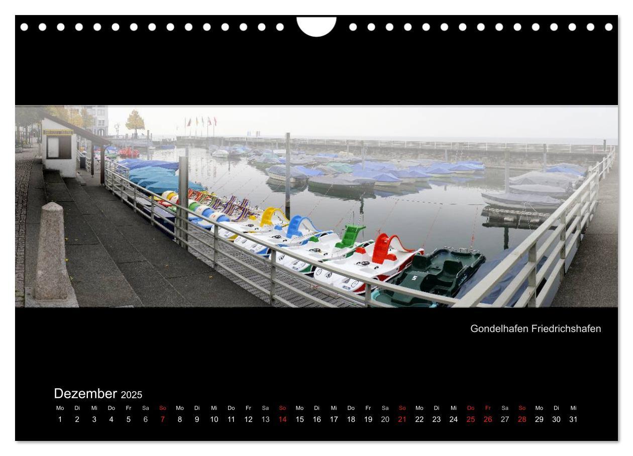 Bild: 9783435648481 | Panoramen vom Bodensee (Wandkalender 2025 DIN A4 quer), CALVENDO...