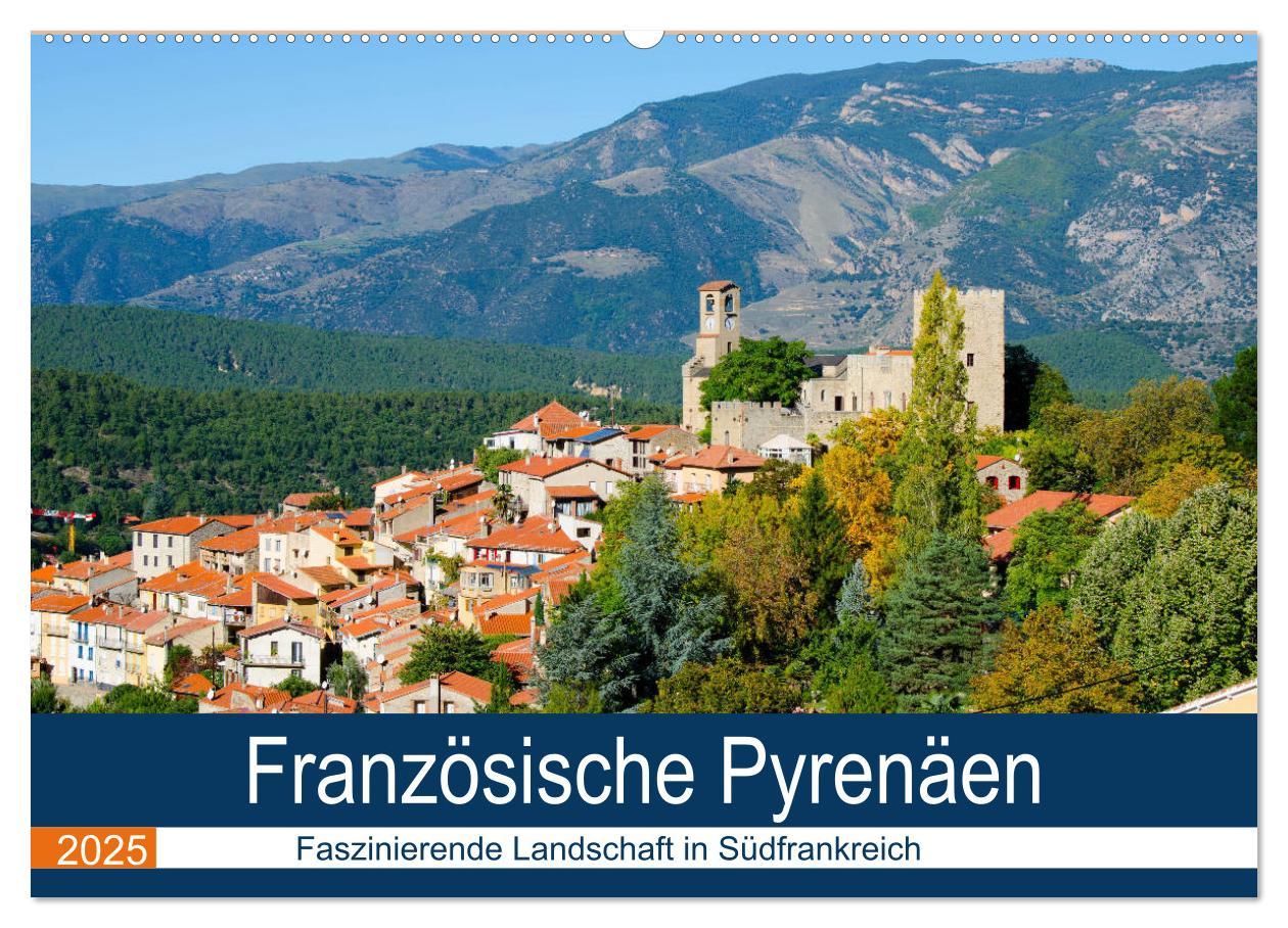 Cover: 9783435273577 | Französische Pyrenäen (Wandkalender 2025 DIN A2 quer), CALVENDO...