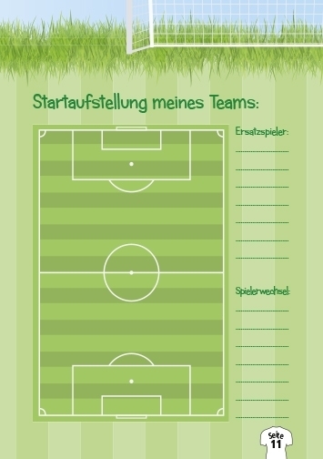 Bild: 9783961310340 | Fußballtagebuch | Mein Tagebuch meines Lieblingsvereins | Taschenbuch