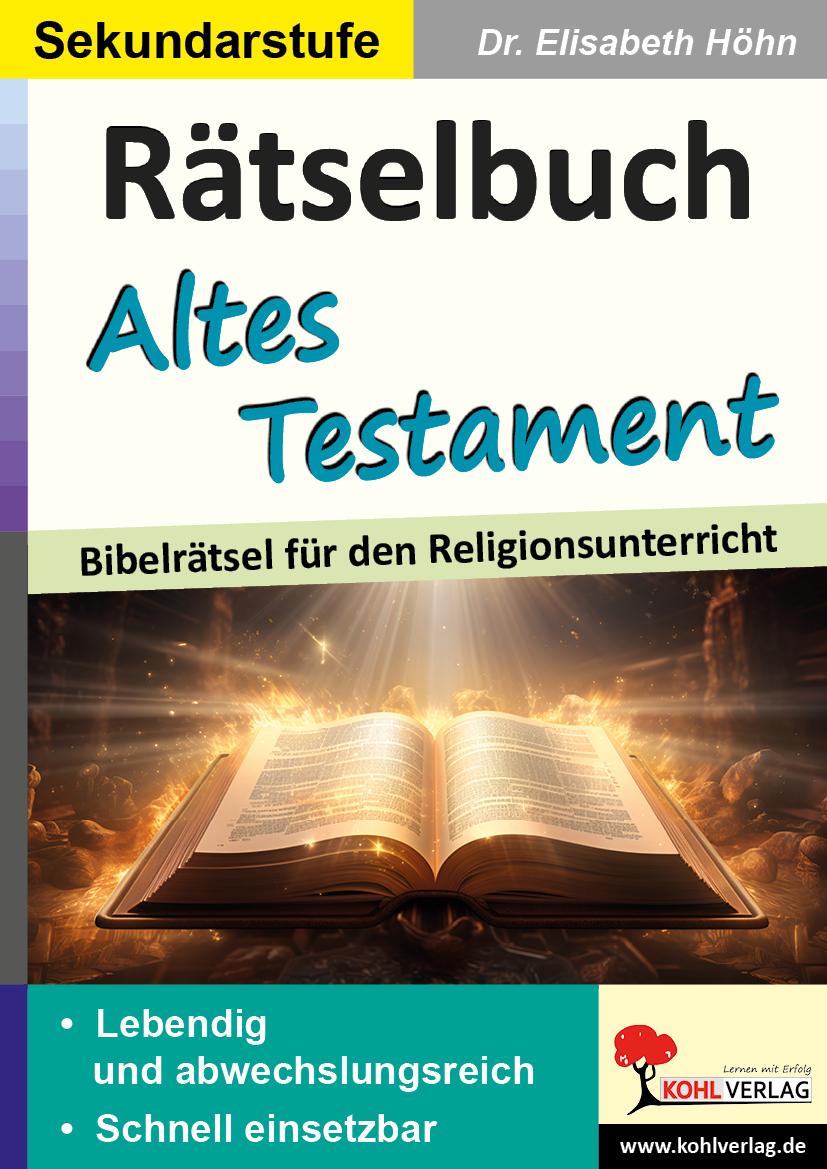 Cover: 9783988411471 | Rätselbuch Altes Testament | Bibelrätsel für den Religionsunterricht