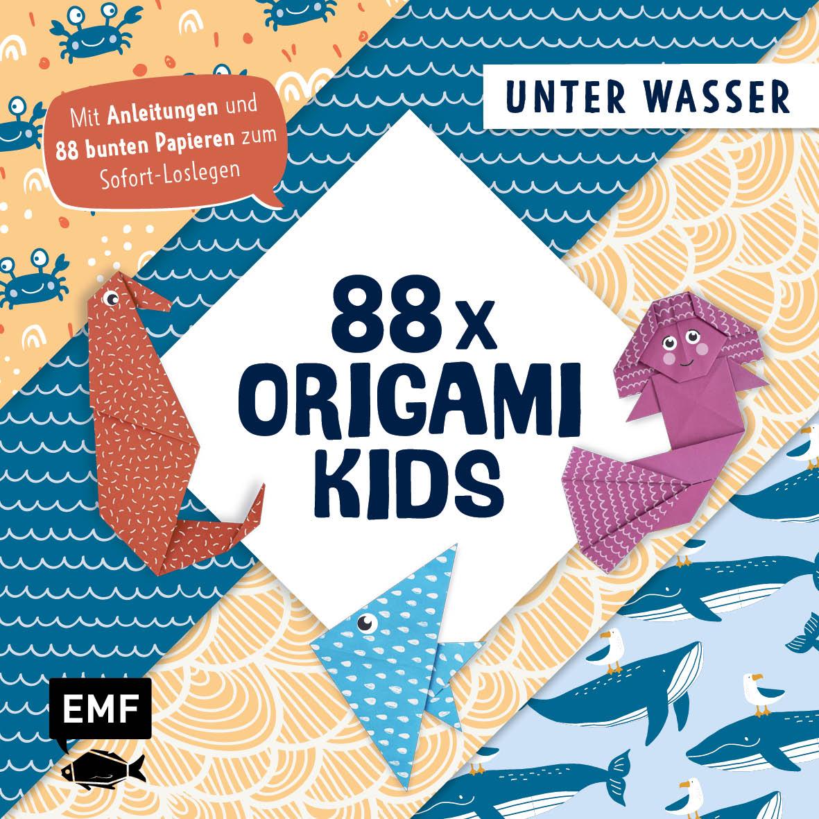 Cover: 9783745915846 | 88 x Origami Kids - Unter Wasser | Thade Precht | Taschenbuch | 208 S.