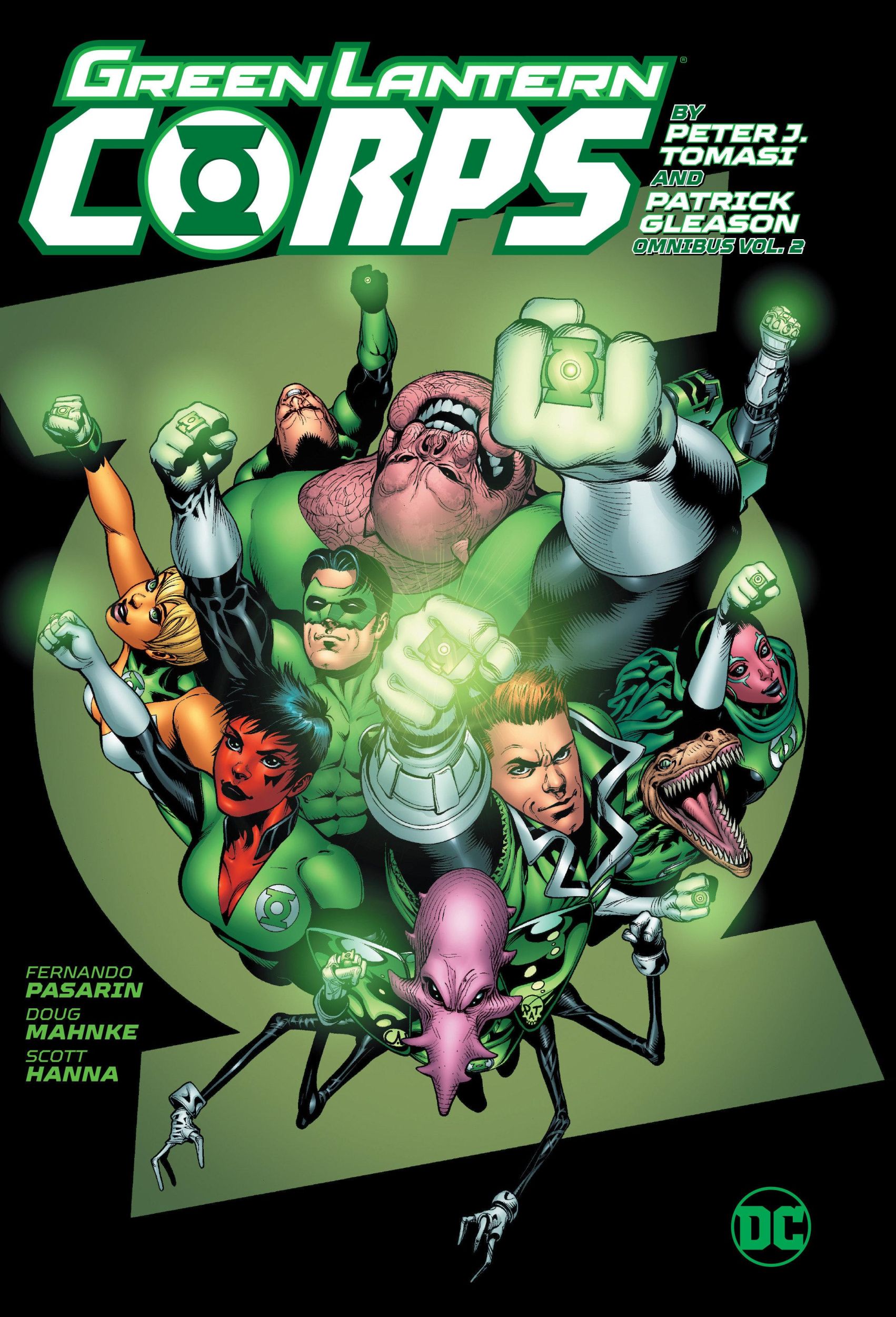 Cover: 9781779527523 | Green Lantern Corps by Peter J. Tomasi and Patrick Gleason Omnibus...