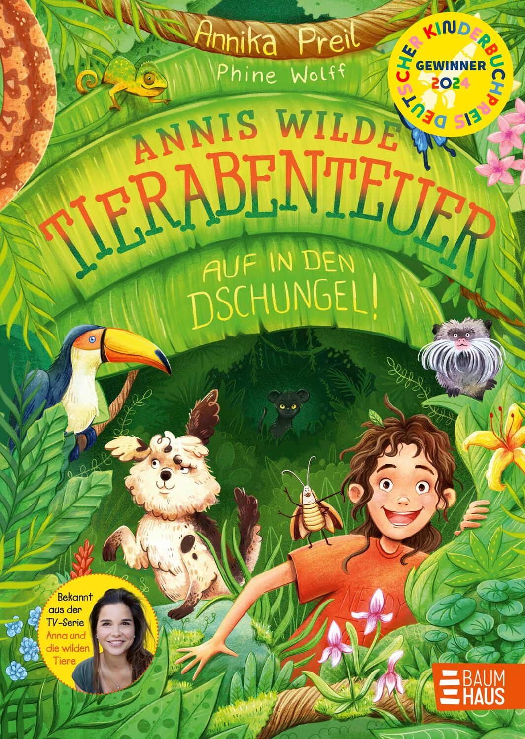 Cover: 9783833907920 | Annis wilde Tierabenteuer - Auf in den Dschungel! | Annika Preil