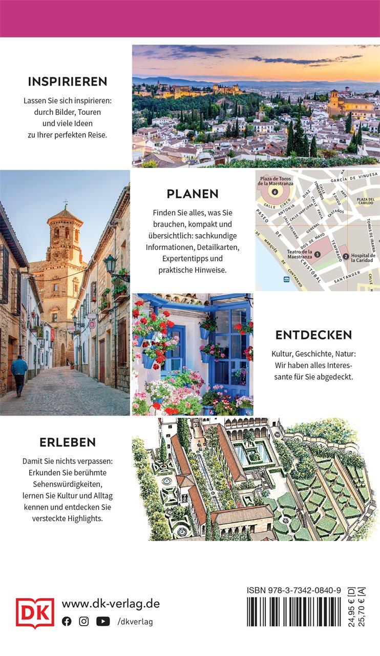 Rückseite: 9783734208409 | Vis-à-Vis Reiseführer Sevilla &amp; Andalusien | DK Verlag - Reise | Buch