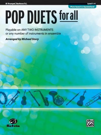 Cover: 38081333472 | Pop Duets for All | B-Flat Trumpet, Baritone T.C. | Taschenbuch | Buch