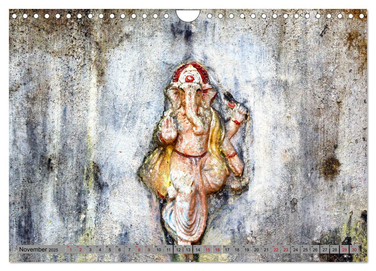 Bild: 9783457231227 | Typisch Indien - Ganesha der Elefantengott (Wandkalender 2025 DIN...