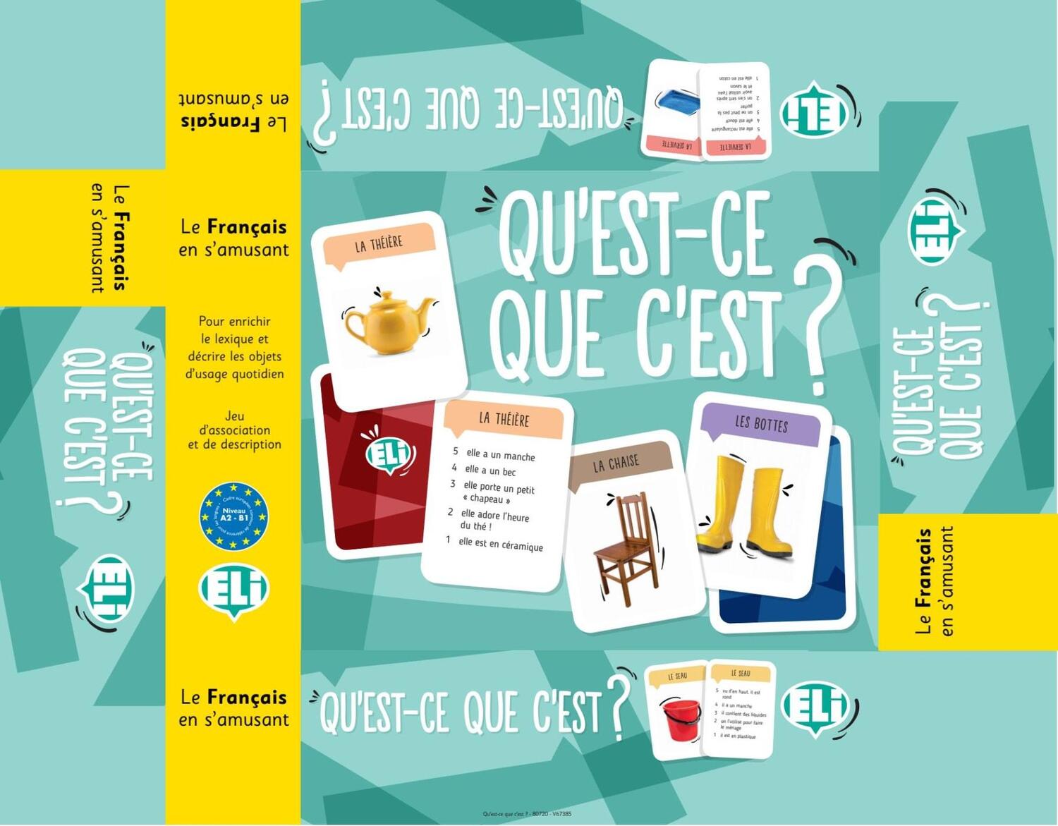 Cover: 9783125351783 | Qu'est-ce que c'est? | Spiel | Chiara Colucci | Spiel | Deutsch | 2023