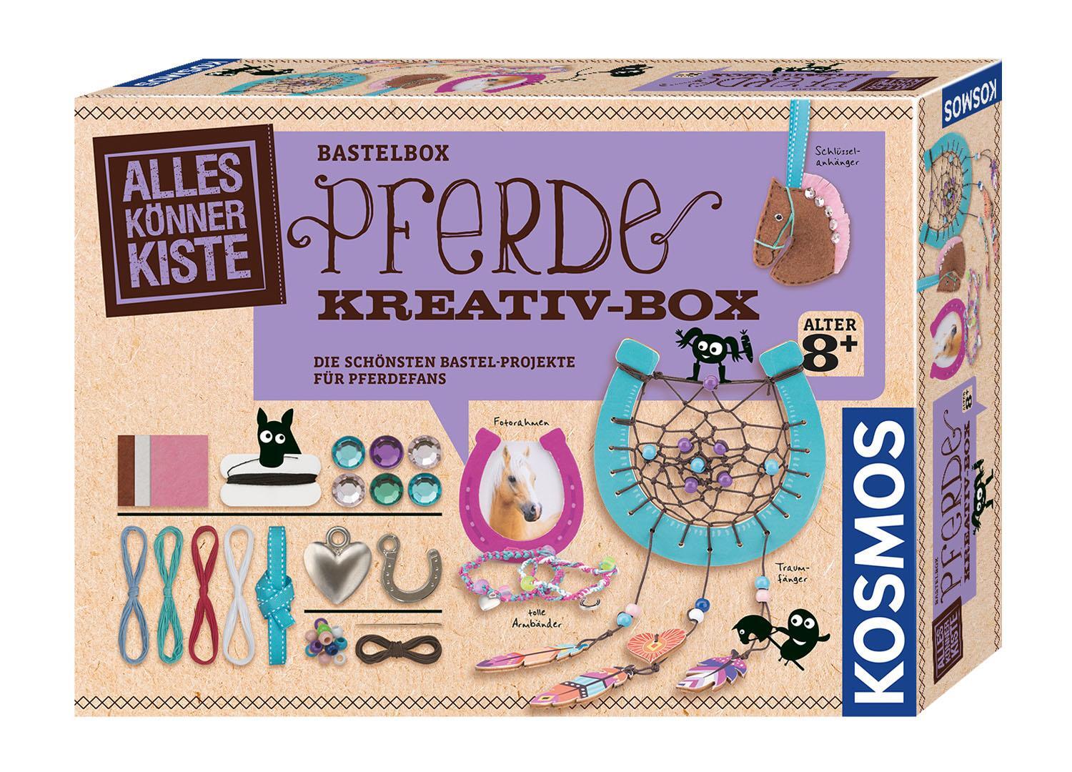 Cover: 4002051604363 | Bastelbox Pferde Kreativbox | Bastel-Set | Spiel | Deutsch | 2019