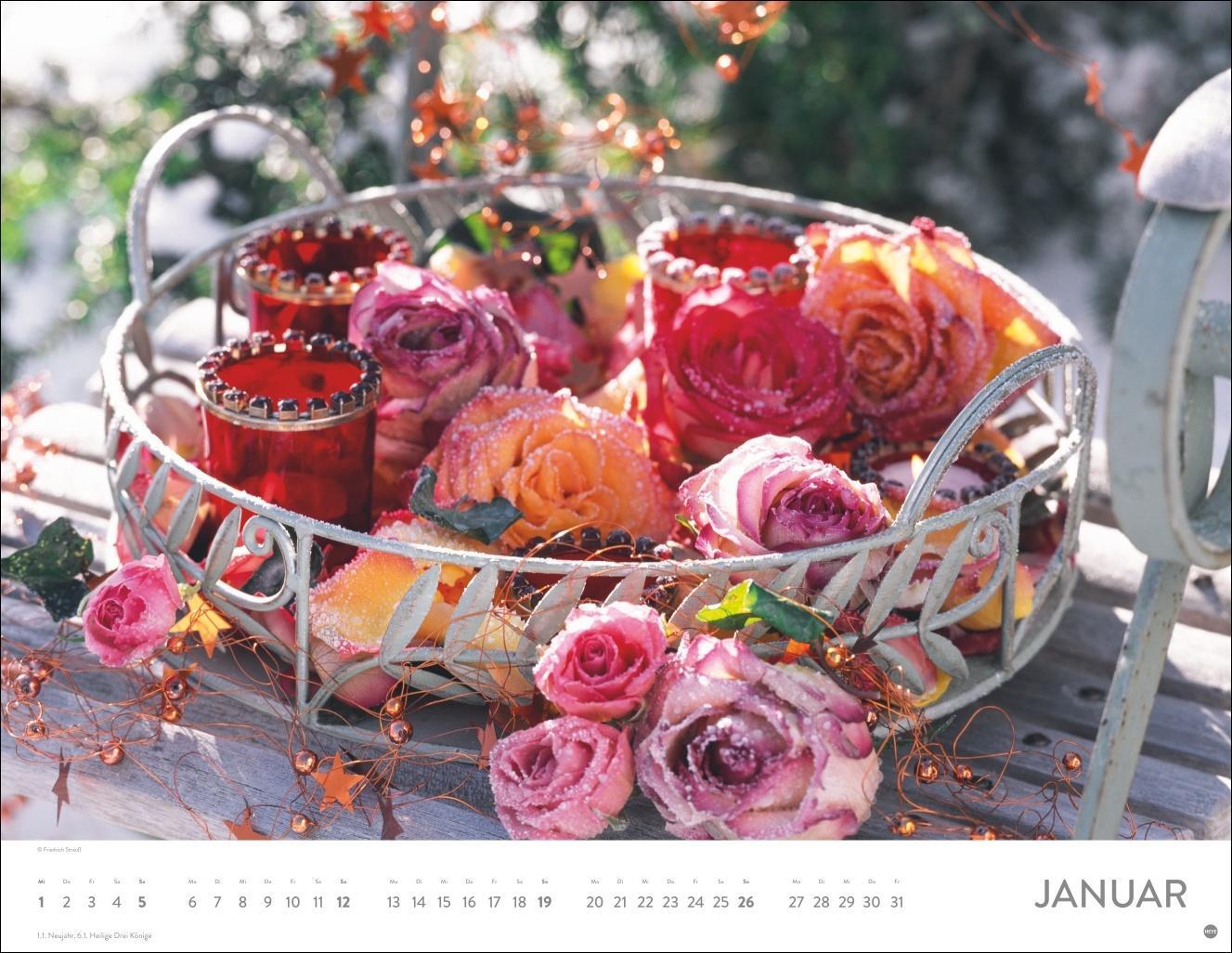 Bild: 9783756405053 | Blumenpracht Posterkalender 2025 | Heye | Kalender | Spiralbindung