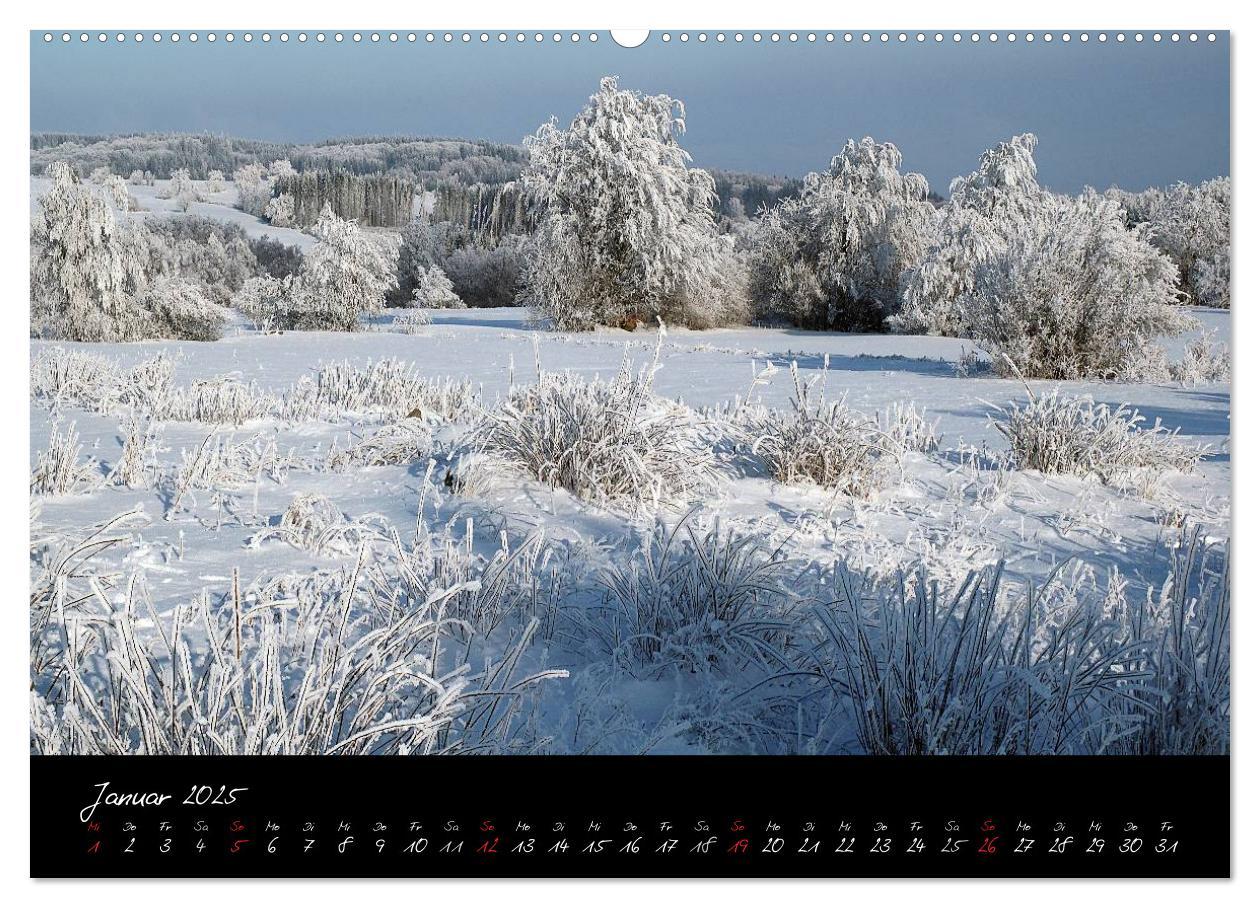 Bild: 9783435778546 | RHÖN = SCHÖN (Wandkalender 2025 DIN A2 quer), CALVENDO Monatskalender