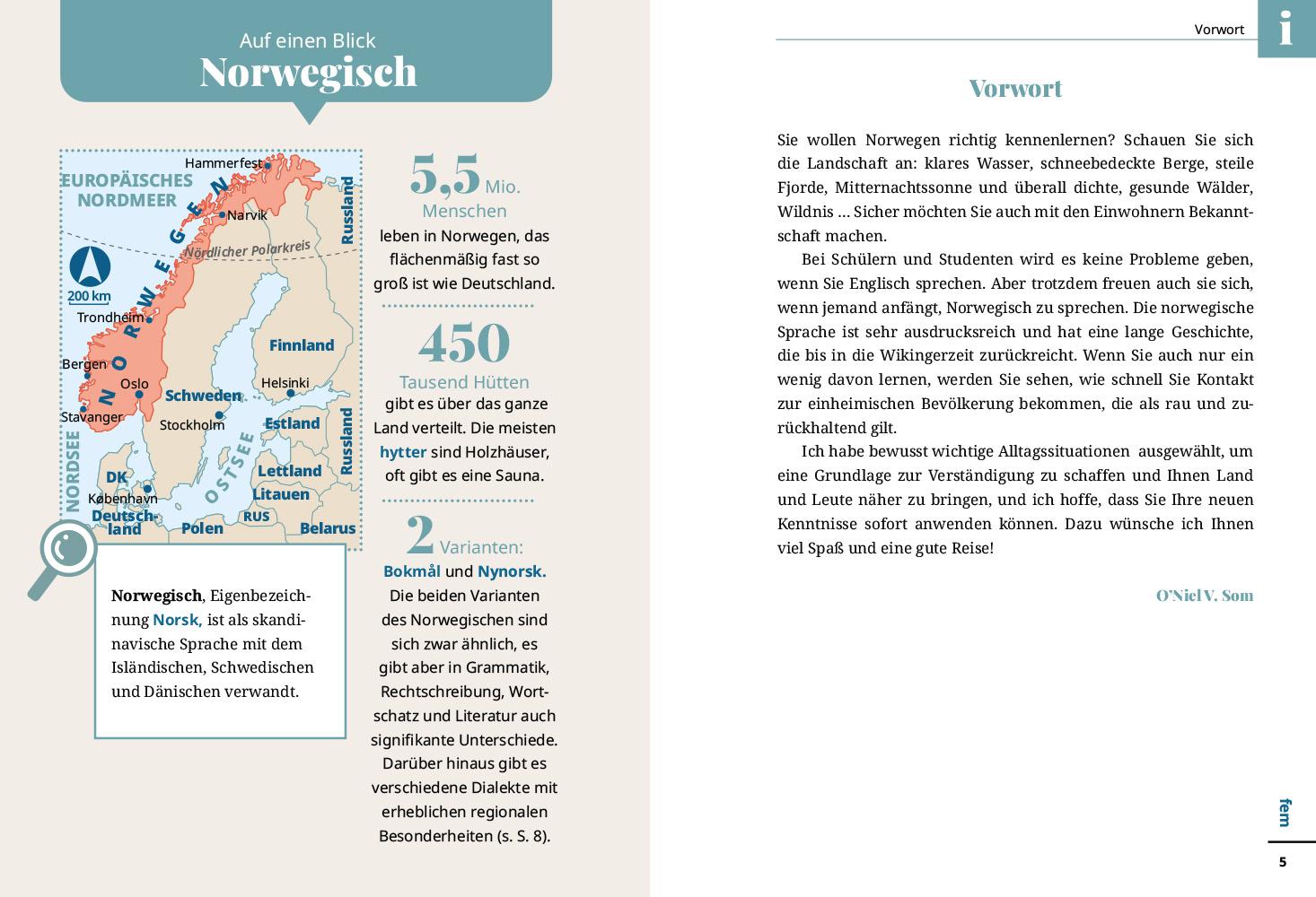 Bild: 9783831765973 | Reise Know-How Sprachführer Norwegisch - Wort für Wort | O'Niel V. Som