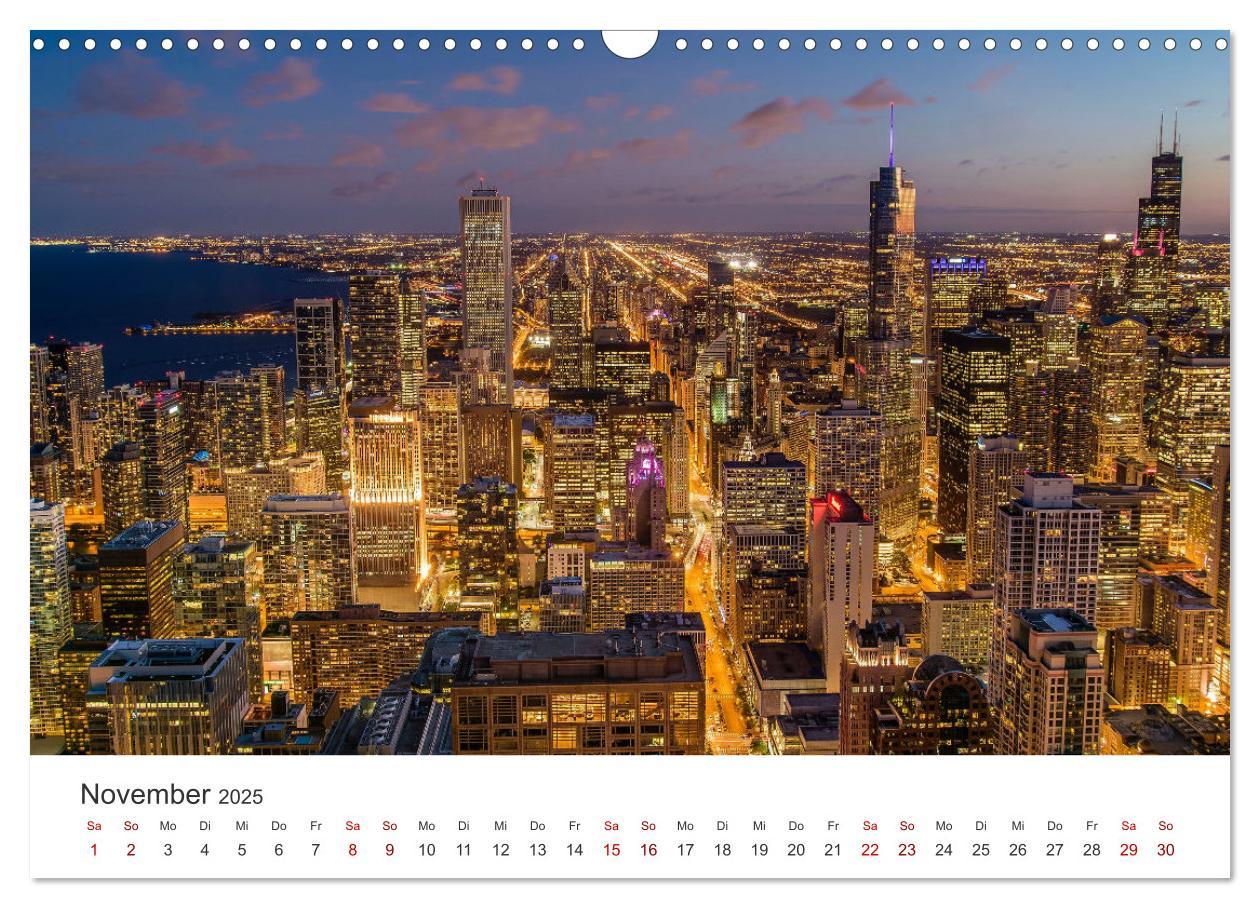 Bild: 9783435060719 | Chicago - Eine einzigartige Stadt. (Wandkalender 2025 DIN A3 quer),...