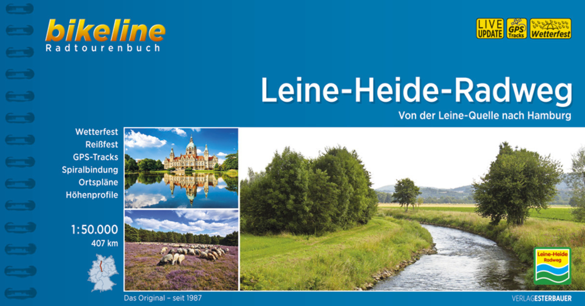 Cover: 9783850008679 | Leine-Heide-Radweg | Taschenbuch | Spiralbindung | Deutsch | 2020