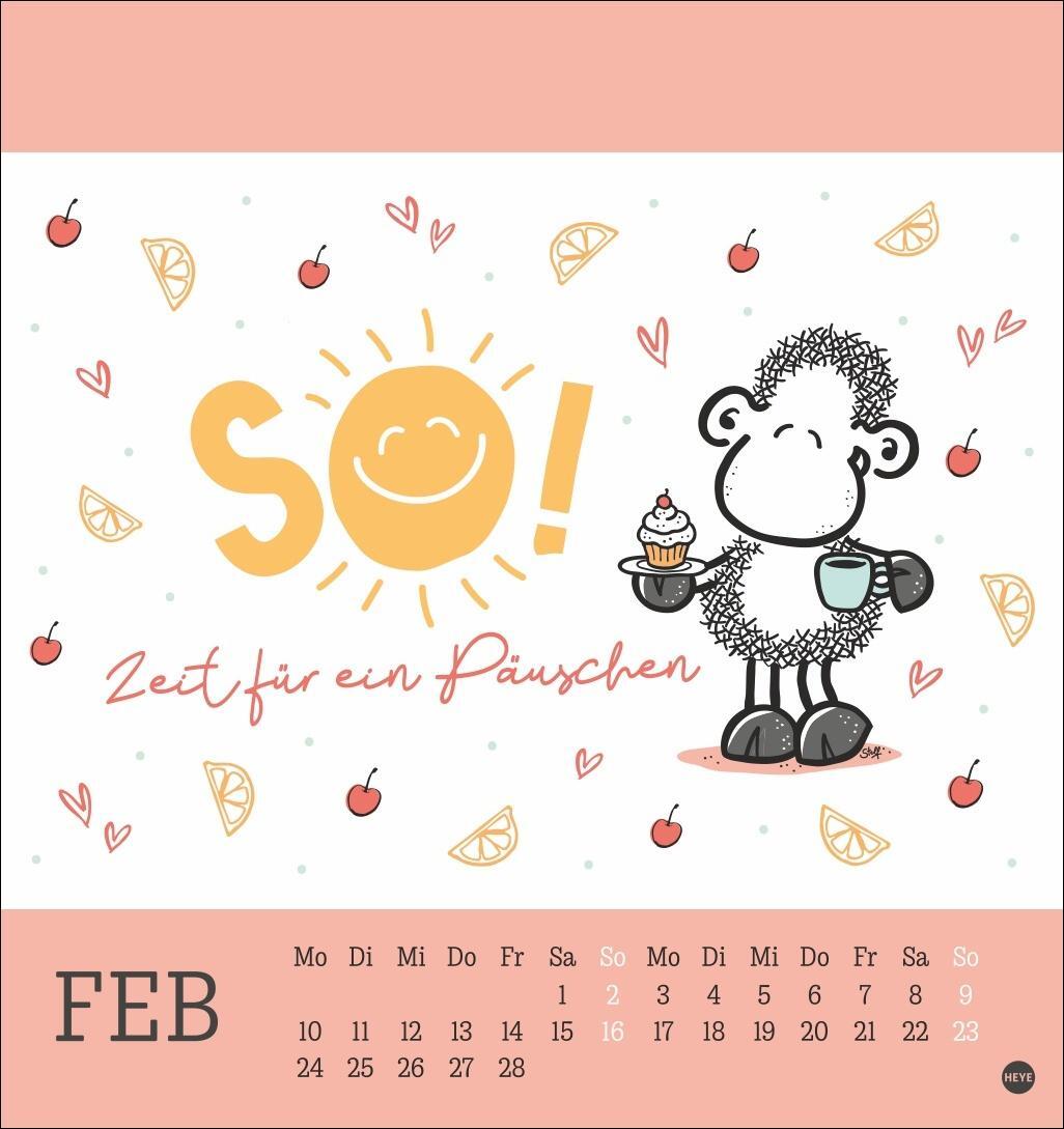 Bild: 9783756406968 | sheepworld Postkartenkalender 2025 | Heye | Kalender | Spiralbindung