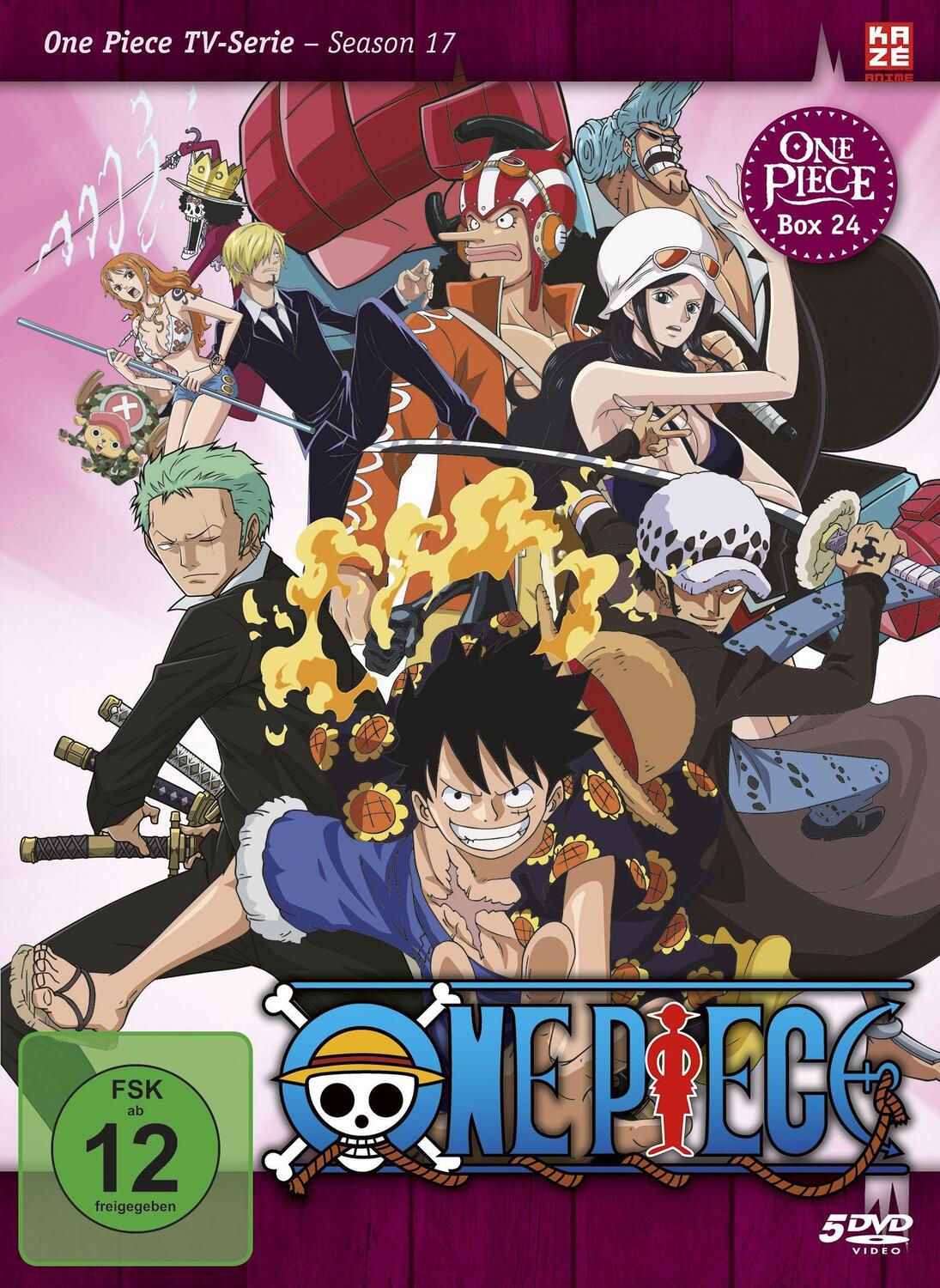 Cover: 7630017502308 | One Piece - TV-Serie - Box 24 (Episoden 716-746) | Deutsch | DVD