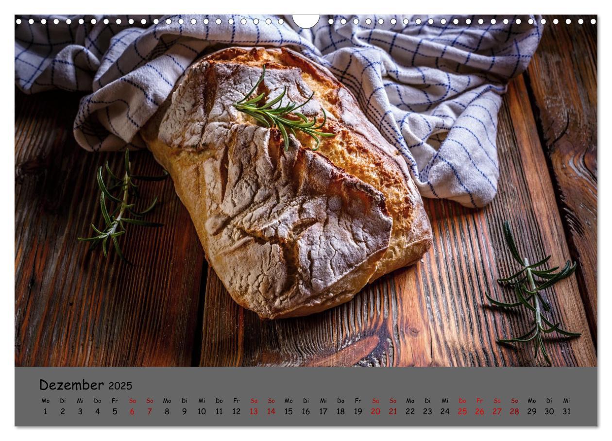 Bild: 9783383989872 | Mein Brotkalender (Wandkalender 2025 DIN A3 quer), CALVENDO...