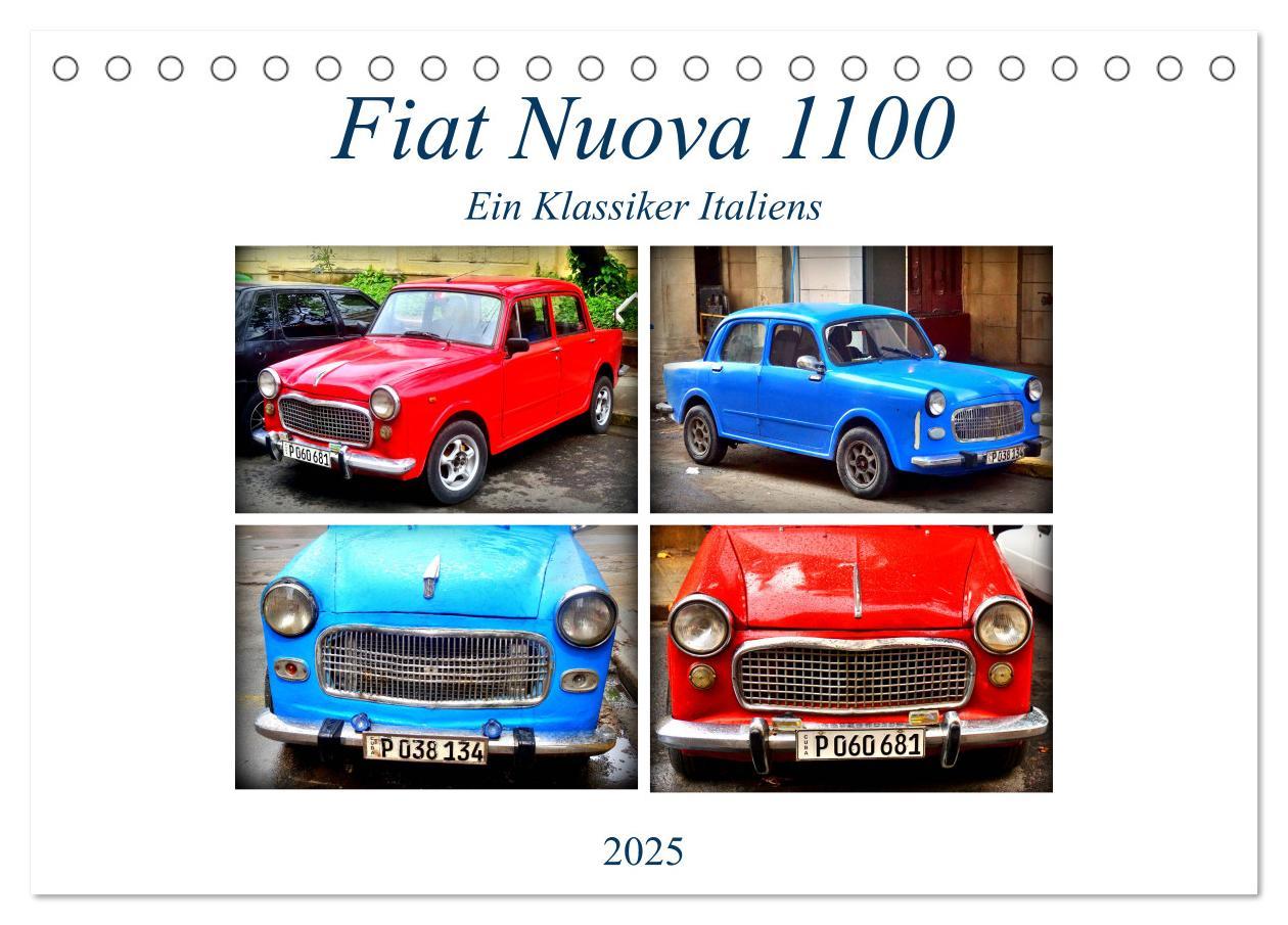 Cover: 9783435140756 | Fiat Nuova 1100 - Ein Klassiker Italiens (Tischkalender 2025 DIN A5...