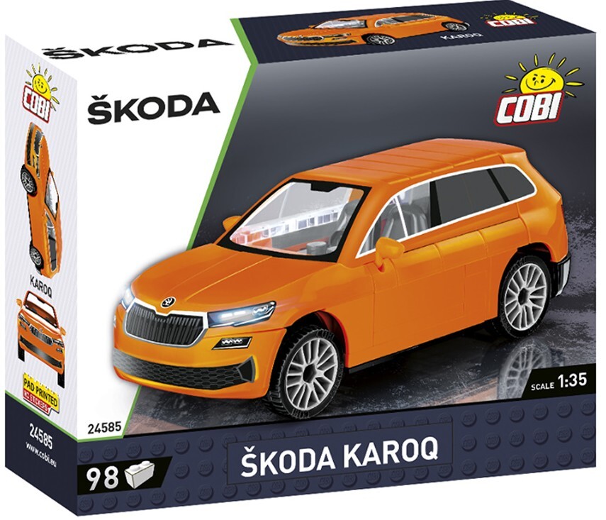 Cover: 5902251245856 | COBI 24585 - Skoda Kadoq, Bausatz 1:35, 98 Teile | Skoda | Deutsch