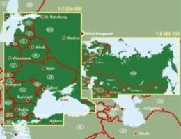 Rückseite: 9783850842372 | Russland GUS 1 : 2 000 000 / 1 : 8 000 000 | (Land-)Karte | Deutsch