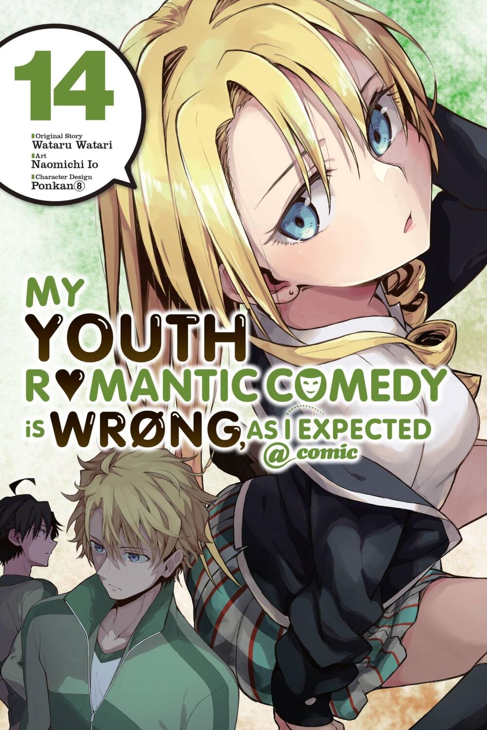 Cover: 9781975316129 | My Youth Romantic Comedy Is Wrong, as I Expected @ Comic, Vol. 14...