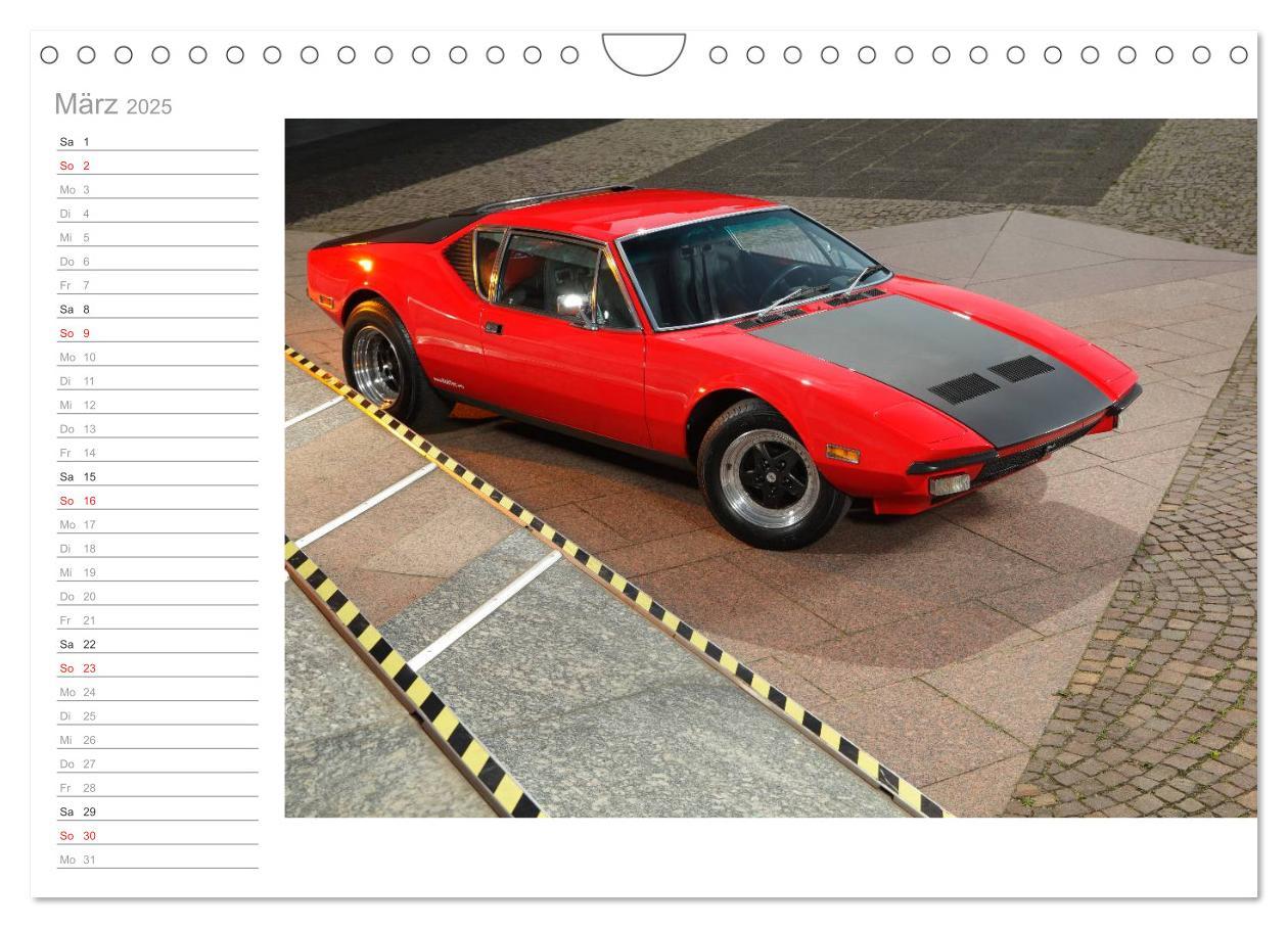 Bild: 9783435537242 | De Tomaso Pantera (Wandkalender 2025 DIN A4 quer), CALVENDO...