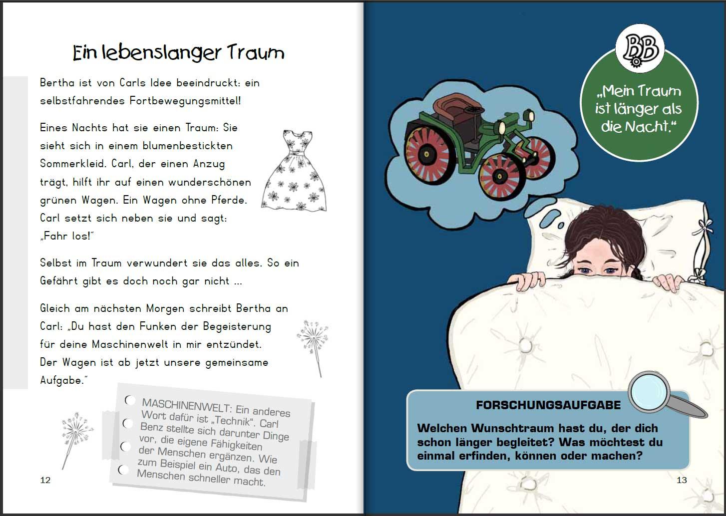 Bild: 9783990821091 | Bertha Benz - Die erste Autofahrerin | Heike Wolter (u. a.) | Buch