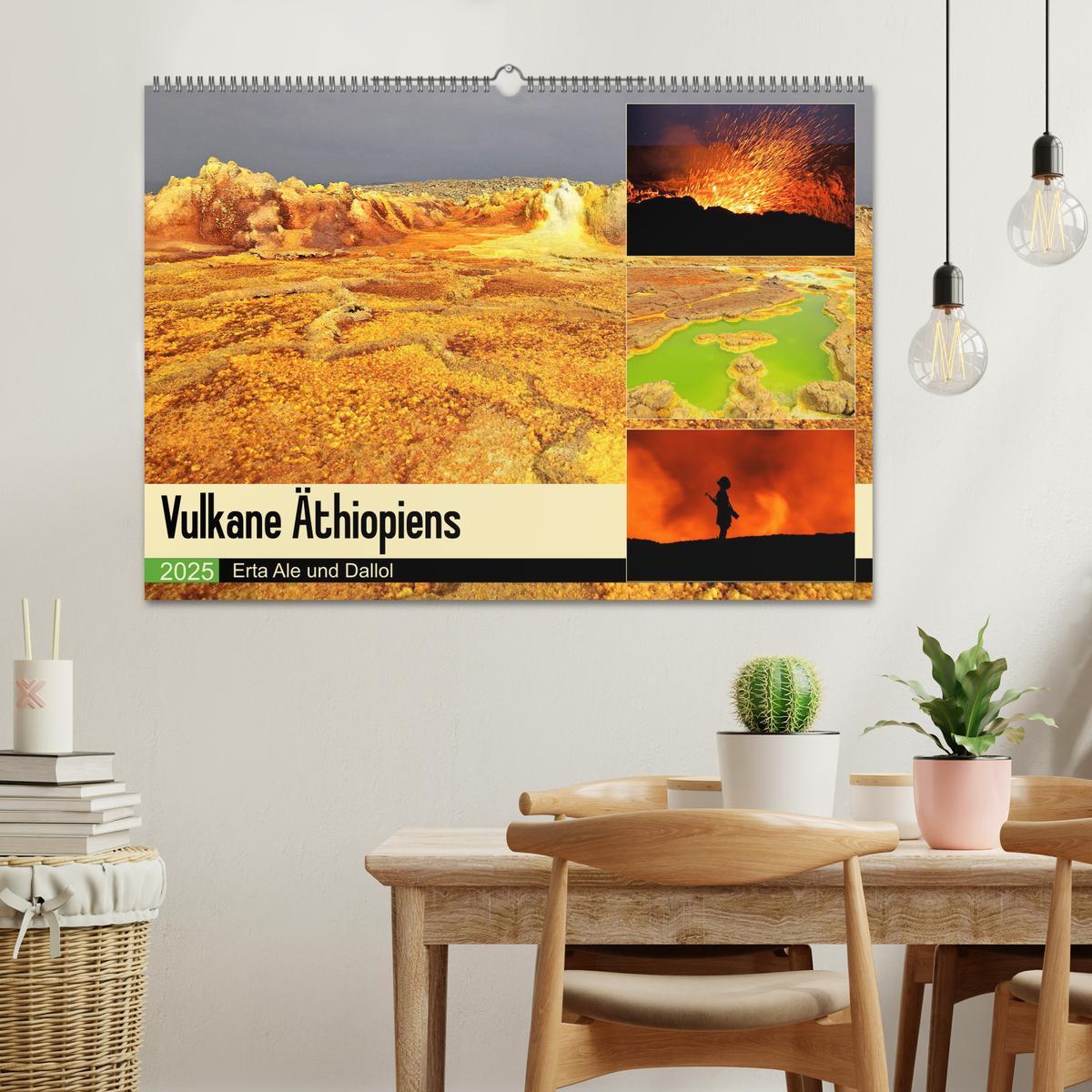 Bild: 9783435477623 | Vulkane Äthiopiens - Erta Ale und Dallol (Wandkalender 2025 DIN A2...