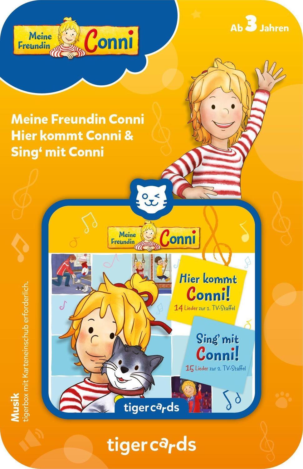 Bild: 4260535485666 | tigercard - Meine Freundin Conni - Hier kommt Conni - Sing mit Conni