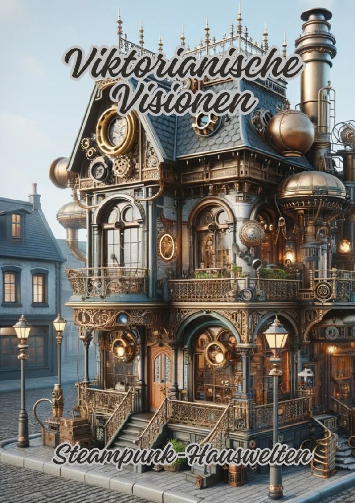 Cover: 9783384075567 | Viktorianische Visionen | Steampunk-Hauswelten | Diana Kluge | Buch