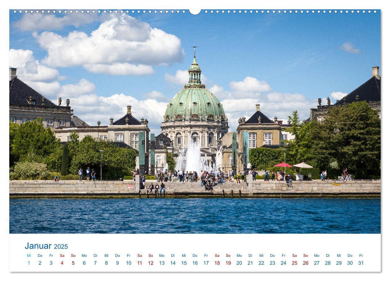 Bild: 9783435450558 | Schönes Kopenhagen (Wandkalender 2025 DIN A2 quer), CALVENDO...