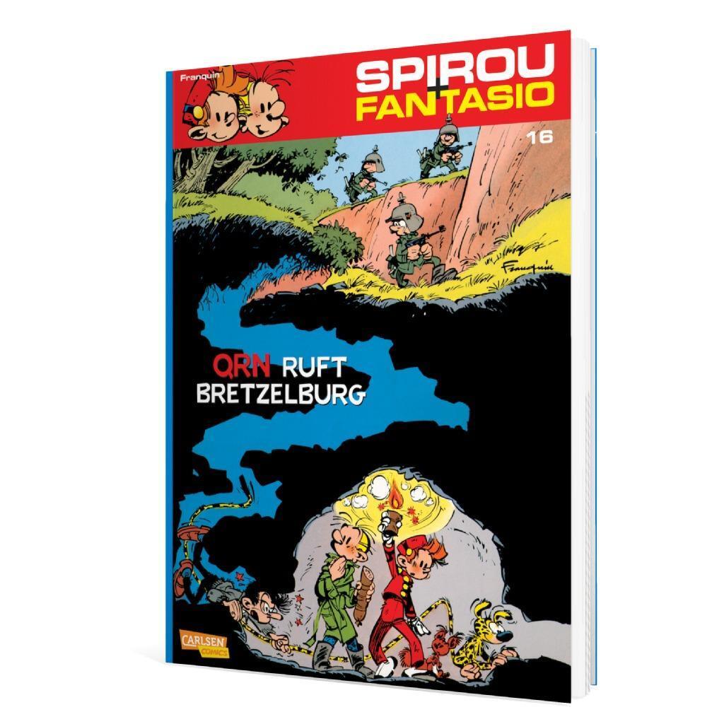 Bild: 9783551772169 | Spirou und Fantasio 16. QRN ruft Bretzelburg | (Neuedition) | Franquin