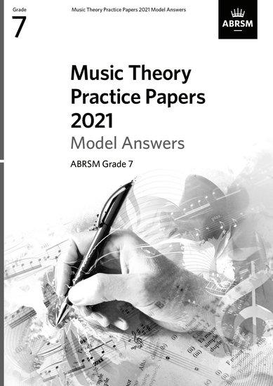 Cover: 9781786014764 | Music Theory Practice Papers 2021 Model Answers, ABRSM Grade 7 | Abrsm