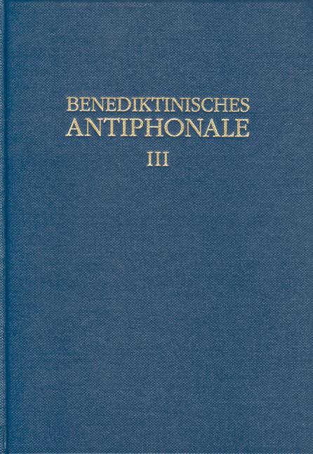 Cover: 9783878685449 | Benediktinisches Antiphonale Band III | Vesper - Komplet | Buch | 2024