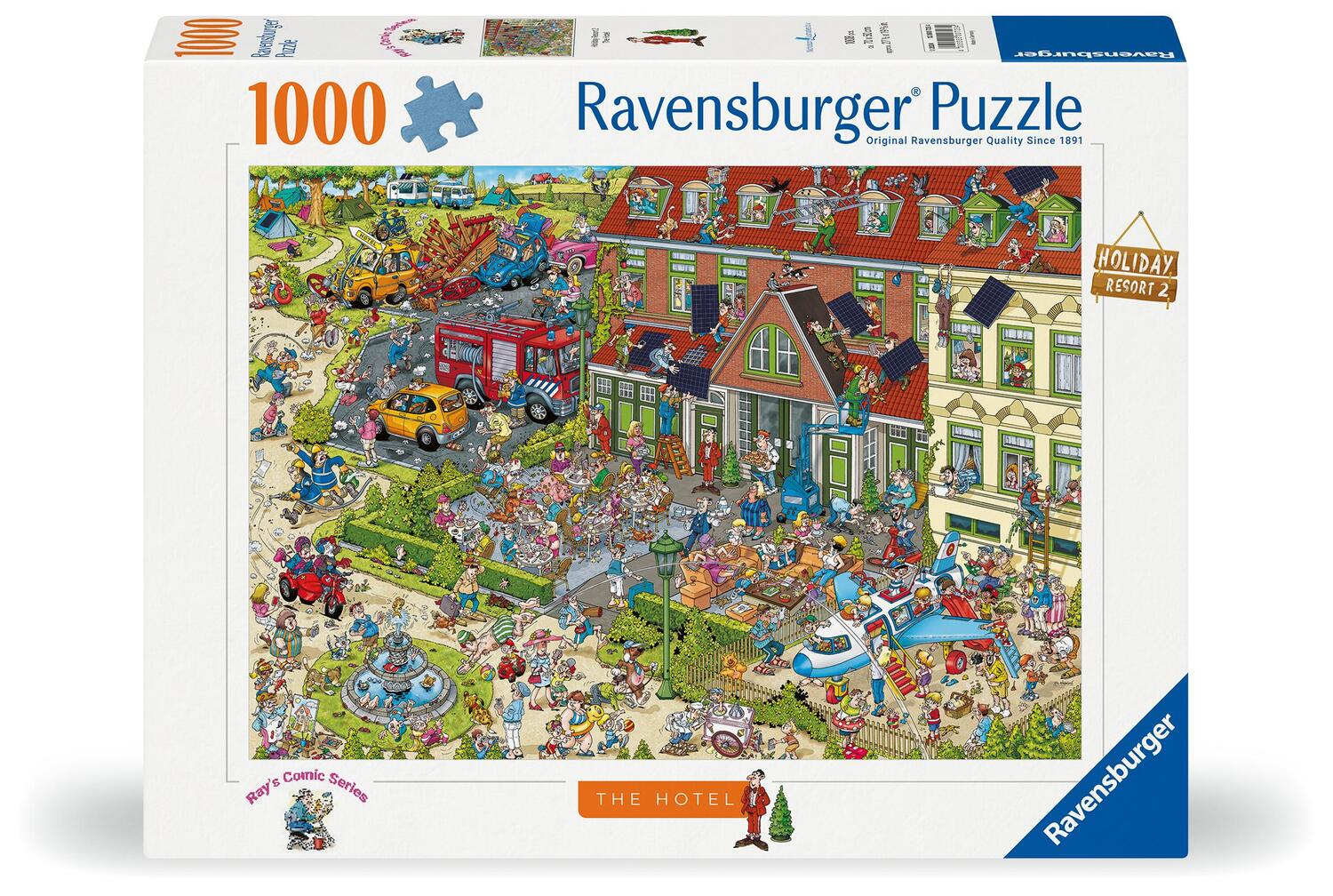 Cover: 4005555007234 | Ravensburger Puzzle 12000723 The Hotel - 1000 Teile Puzzle für...