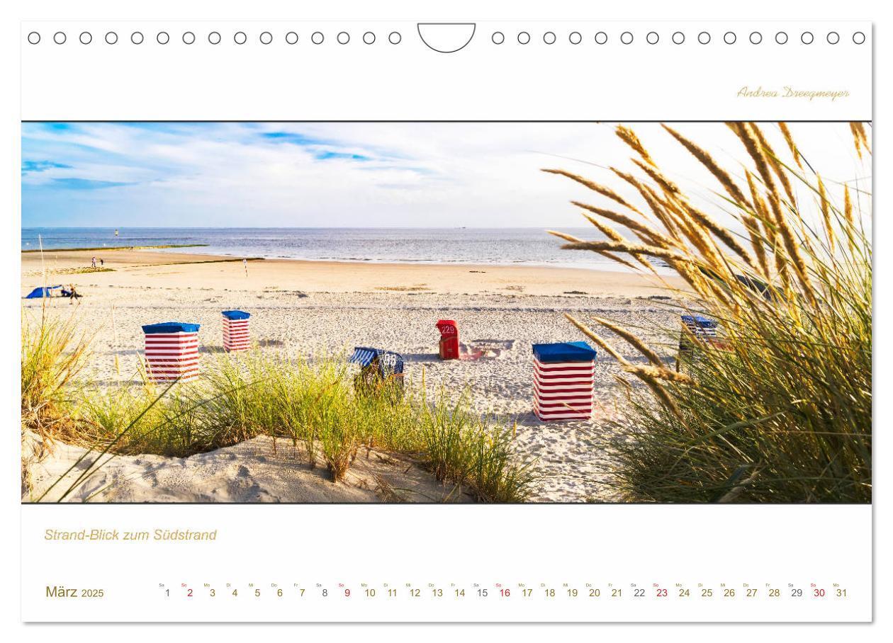 Bild: 9783435259441 | Borkum Inselpanorama (Wandkalender 2025 DIN A4 quer), CALVENDO...